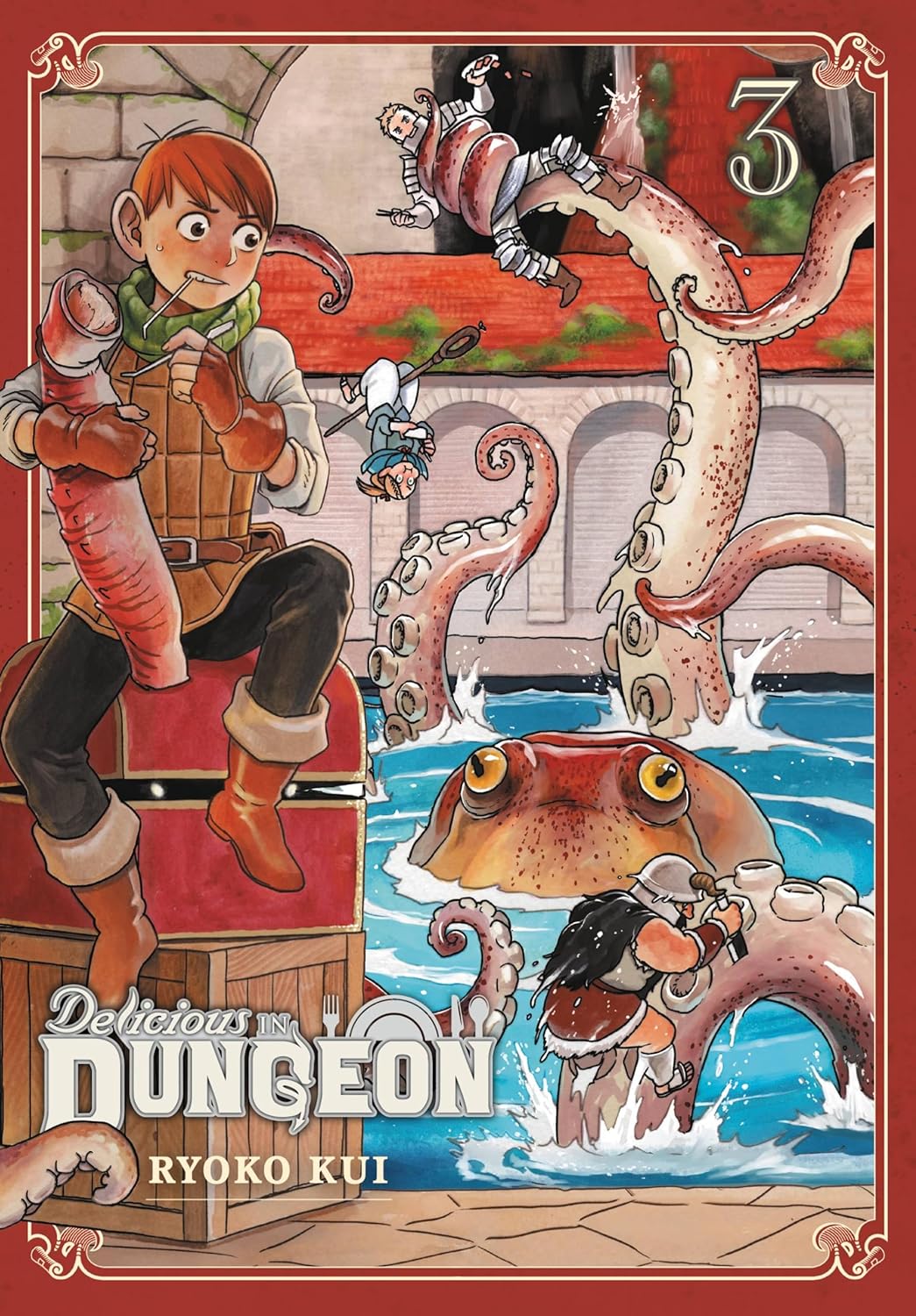 Cover of Delicious in Dungeon, Vol. 3