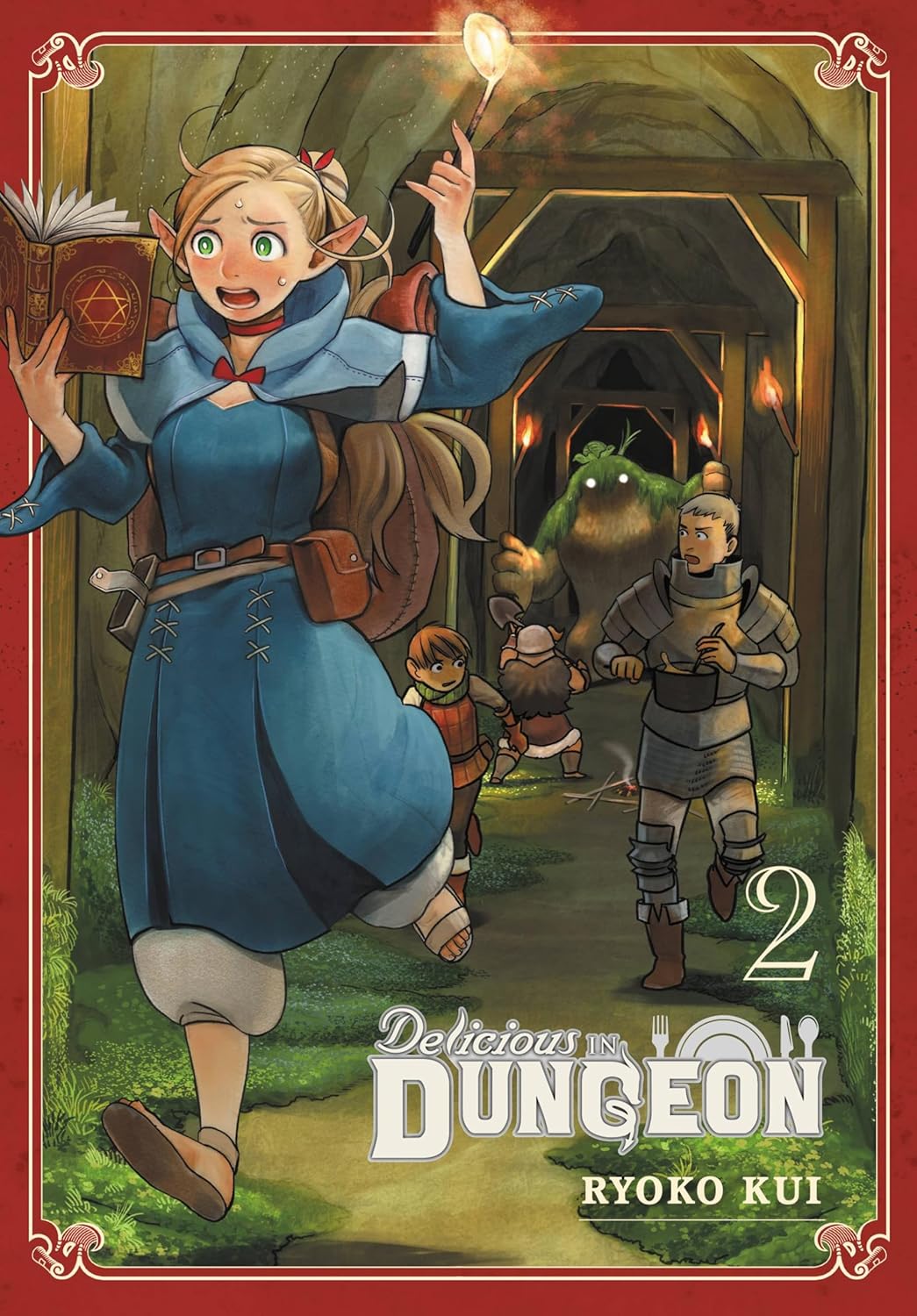 Cover of Delicious in Dungeon, Vol. 2