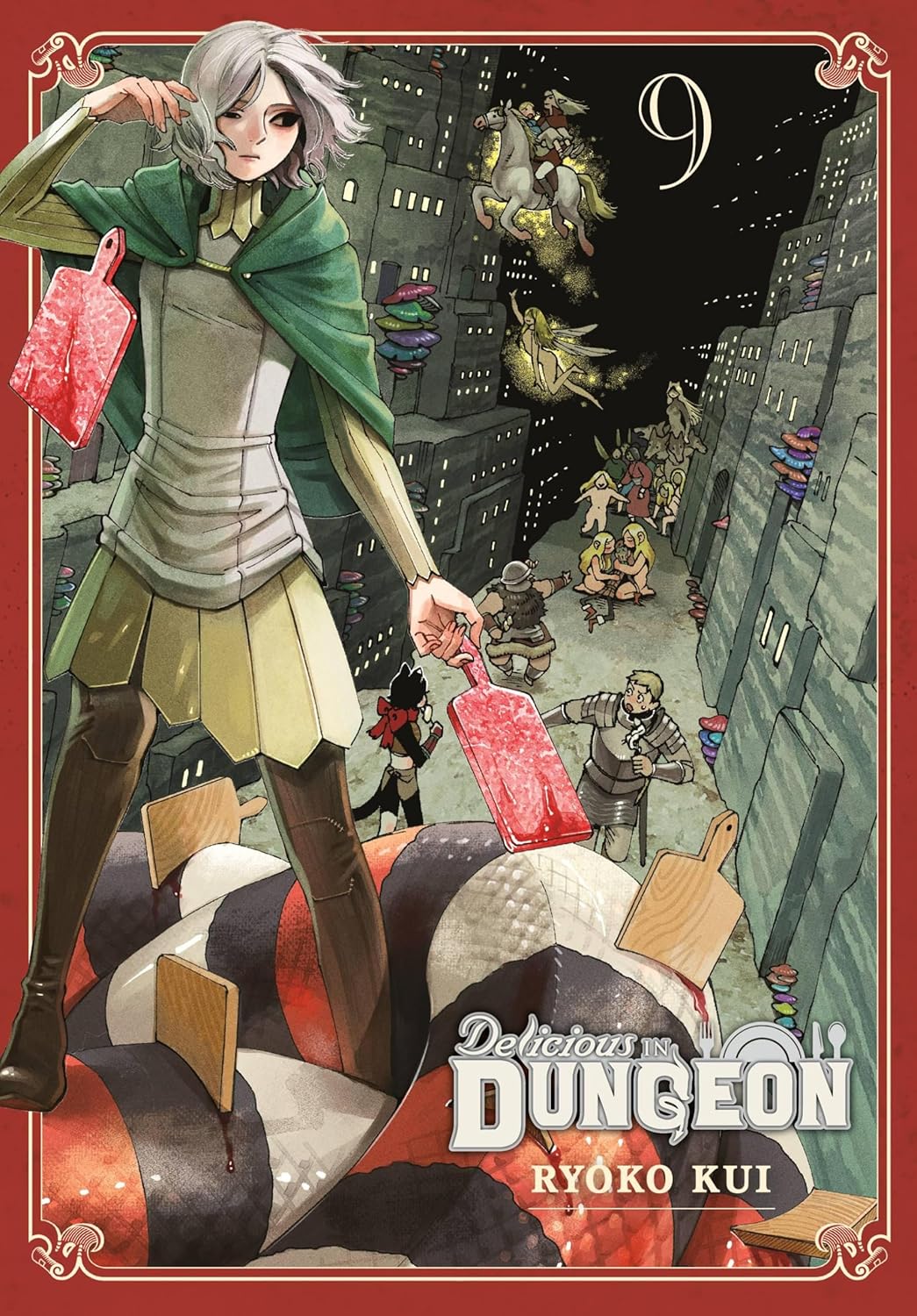 Cover of "Delicious in Dungeon, Vol. 9"