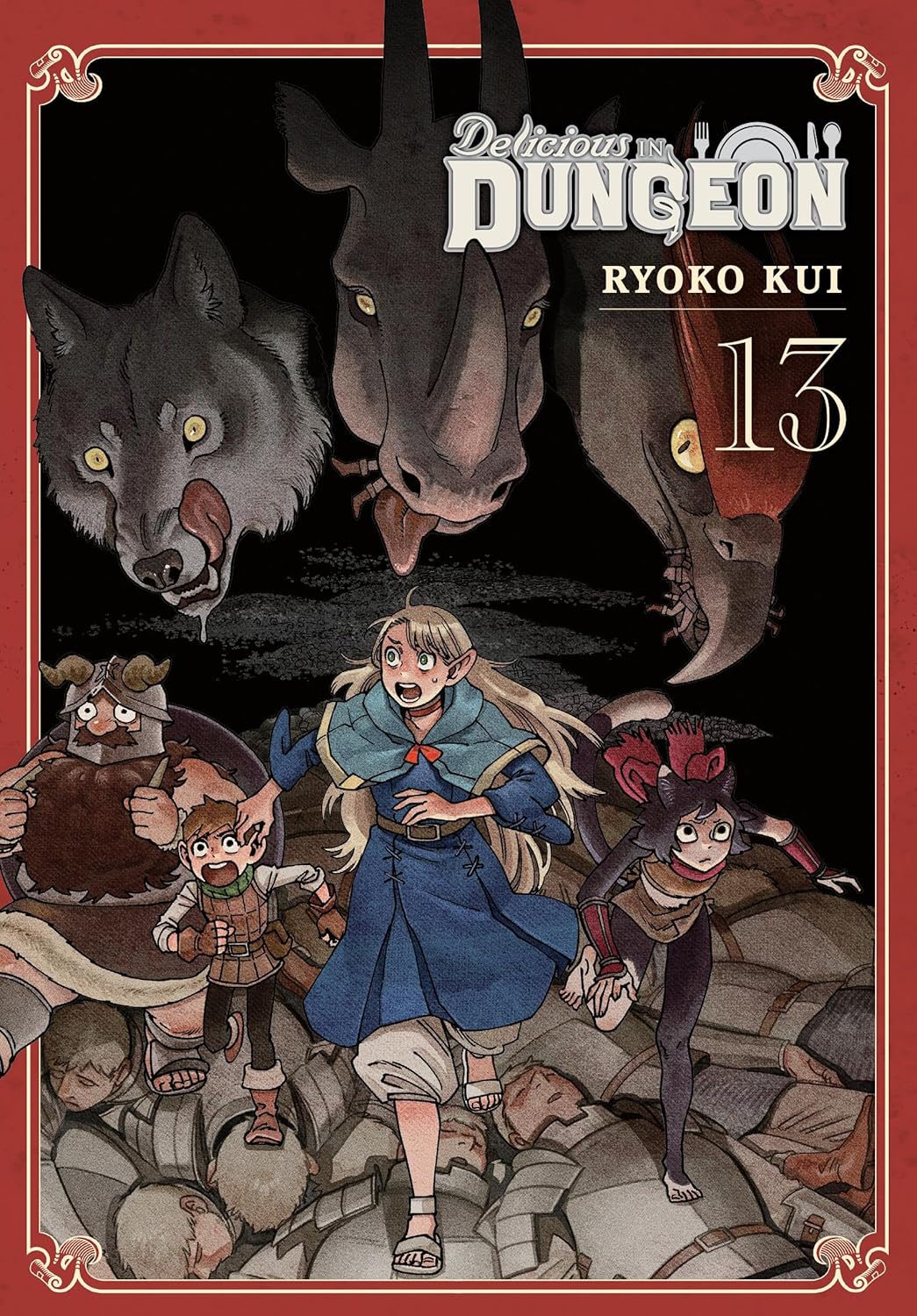Cover of "Delicious in Dungeon, Vol. 13"