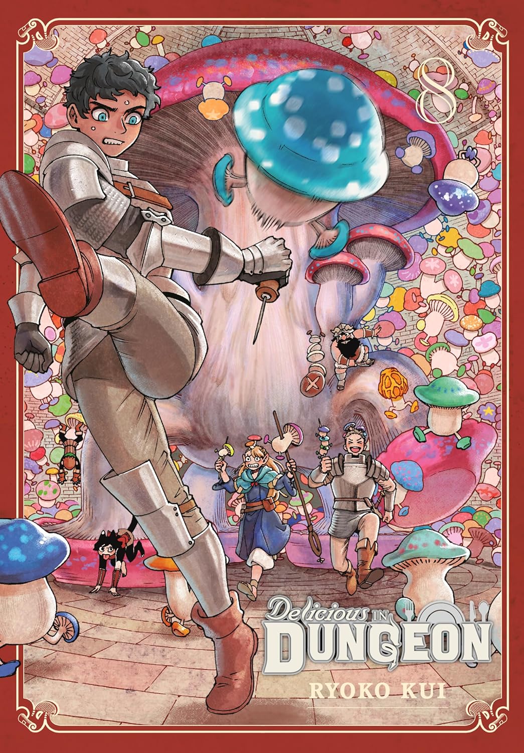 Cover of Delicious in Dungeon, Vol. 8