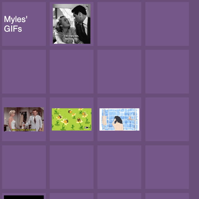 Cover image for Myles' GIFs